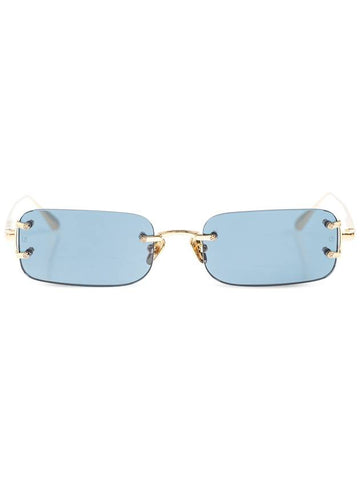 Linda Farrow Sunglasses, Women's, Gold - LINDA FARROW - BALAAN 1