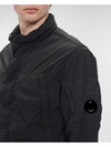 Nycra R Zip Up Jacket Black - CP COMPANY - BALAAN 6