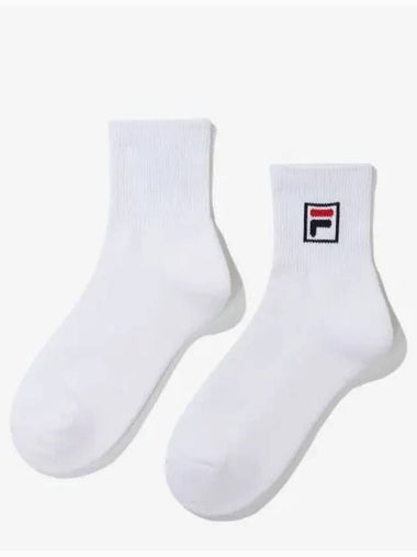 Tennis mid neck socks FS3SCF5250XOWH - FILA - BALAAN 1