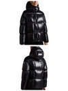 1A00103 68950 999 PARANA logo patch down padded black women s jacket TLS - MONCLER - BALAAN 4