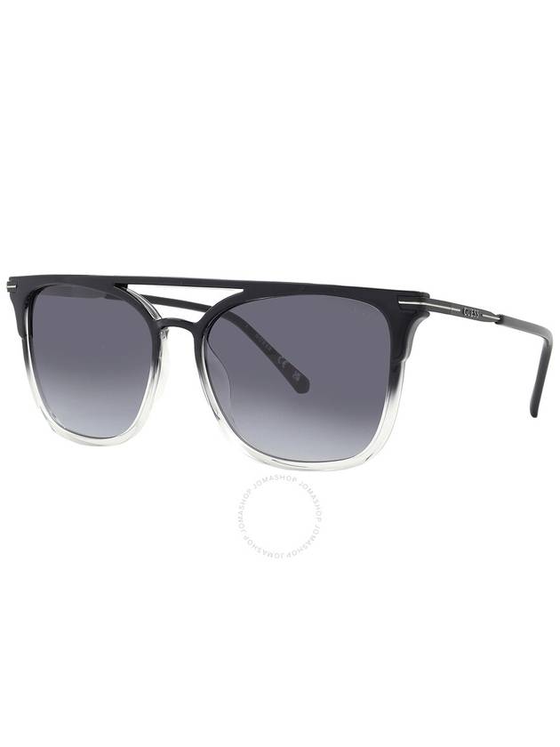 Guess Factory Smoke Gradient Browline Men's Sunglasses GF5077 01B 59 - GUESS - BALAAN 2