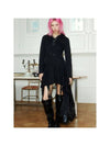 Fairy Lace Up Hood Long One Piece Black - NOTKNOWING - BALAAN 1