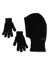 Logo Wool Balaclava Gloves Set Black - SACAI - BALAAN 1