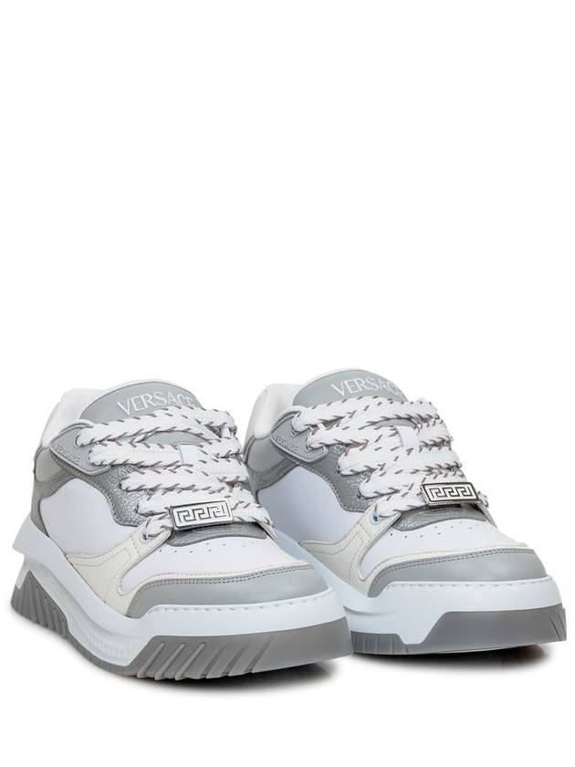 24FW Sneakers 10154371A10925 2E10P GRAY BLACK PALLADIO - VERSACE - BALAAN 3