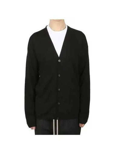 Black medium cardigan 270822 - RICK OWENS - BALAAN 1