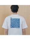 RE square campaign half tee blue tile - REPLAYCONTAINER - BALAAN 2