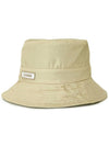 Women's Logo Bucket Hat Beige - GANNI - BALAAN 4