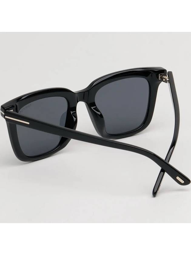 Square Acetate Sunglasses Black - TOM FORD - BALAAN 5