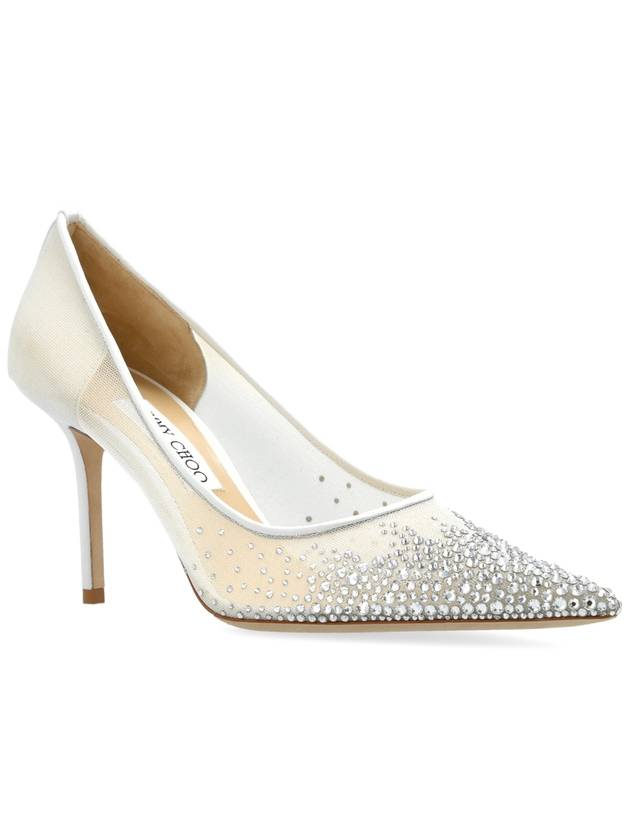 Jimmy Choo Heeled Shoes Love, Women's, White - JIMMY CHOO - BALAAN 4