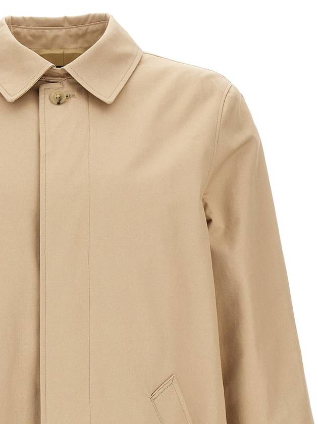 Ville Cotton Gavardin Single Coat Beige - A.P.C. - BALAAN 4