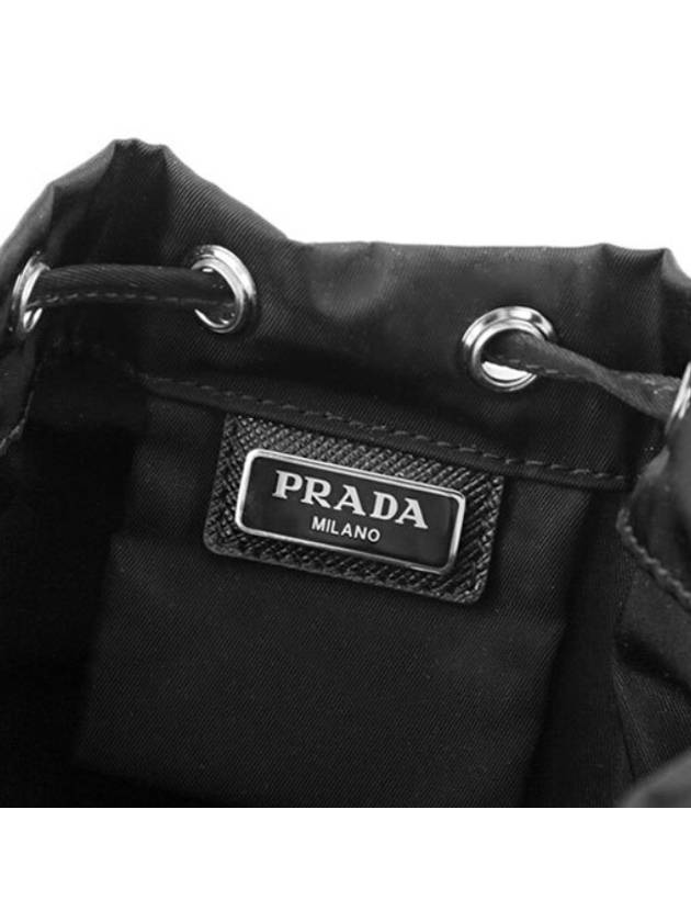 Tessuto Nylon Pouch Black - PRADA - BALAAN 5