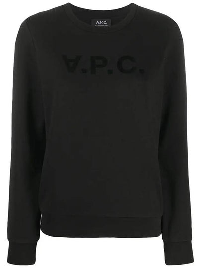 VPC Logo Sweatshirt Black - A.P.C. - BALAAN 2