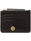 Robinson Multi Card Wallet Black - TORY BURCH - BALAAN.