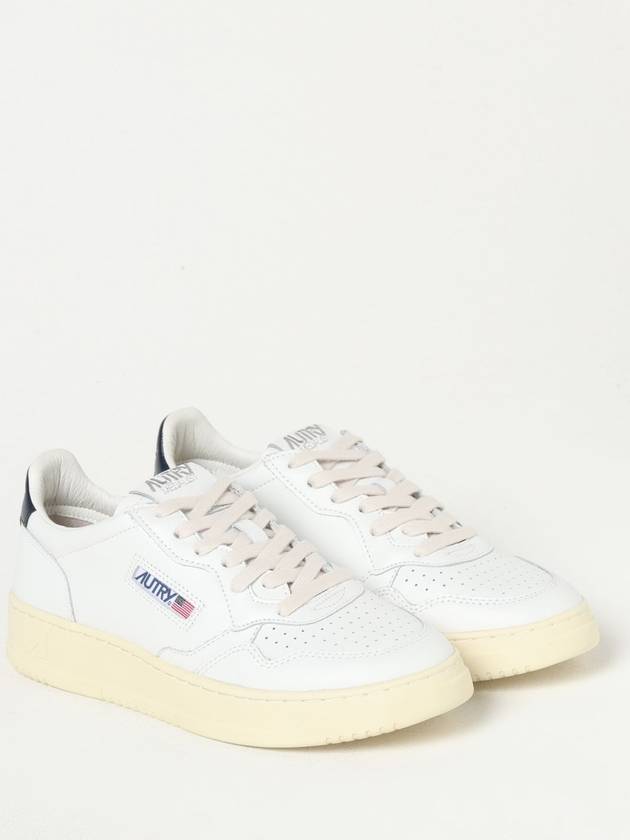 Medalist Black Heel Tab Low Top Sneakers White - AUTRY - BALAAN 3