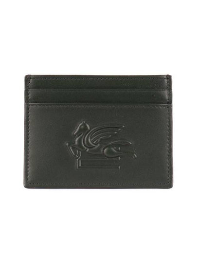 Pegaso motif embossed leather card holder 1H7692201 - ETRO - BALAAN 2