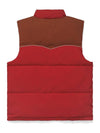 Health Seekers Golfers Two Tone Padded Vest RED - MALBON GOLF - BALAAN 2