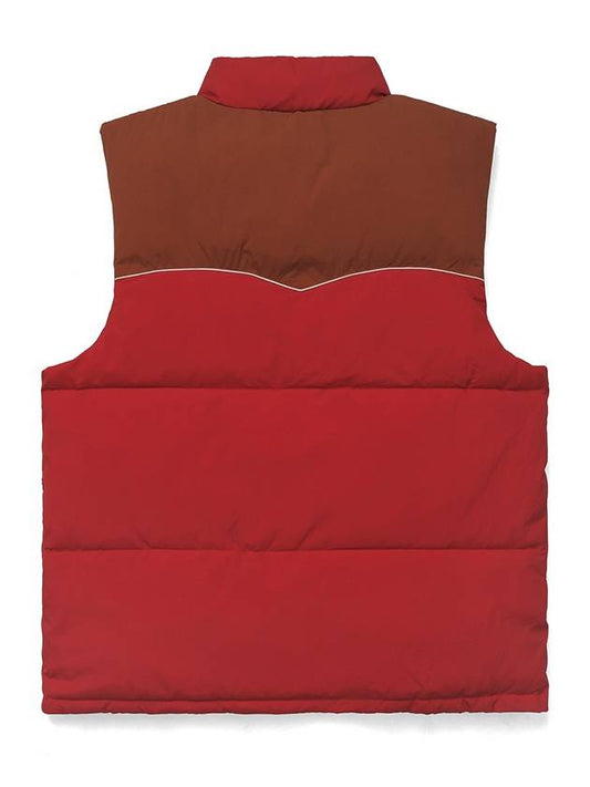 Health Seekers Golfers Two Tone Padded Vest RED - MALBON GOLF - BALAAN 2