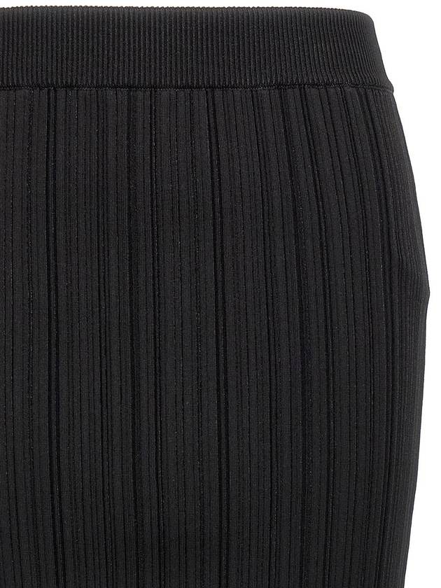 Balmain Pleated Midi Skirt - BALMAIN - BALAAN 3