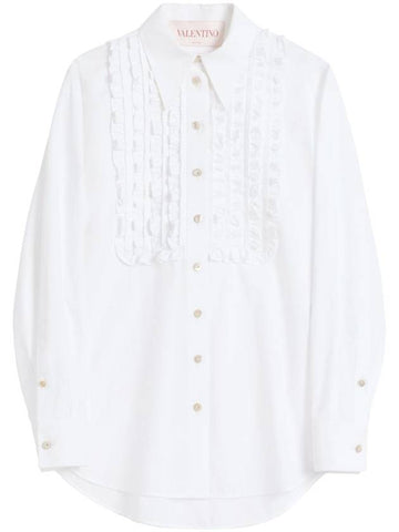 Valentino Garavani Shirts White - VALENTINO - BALAAN 1