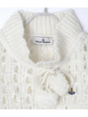 Lacework Jumper Knit Top Cream - VIVIENNE WESTWOOD - BALAAN 6