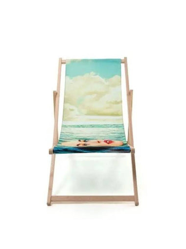 TP wooden folding deck chair Seagirl 87x58x81H - SELETTI - BALAAN 1