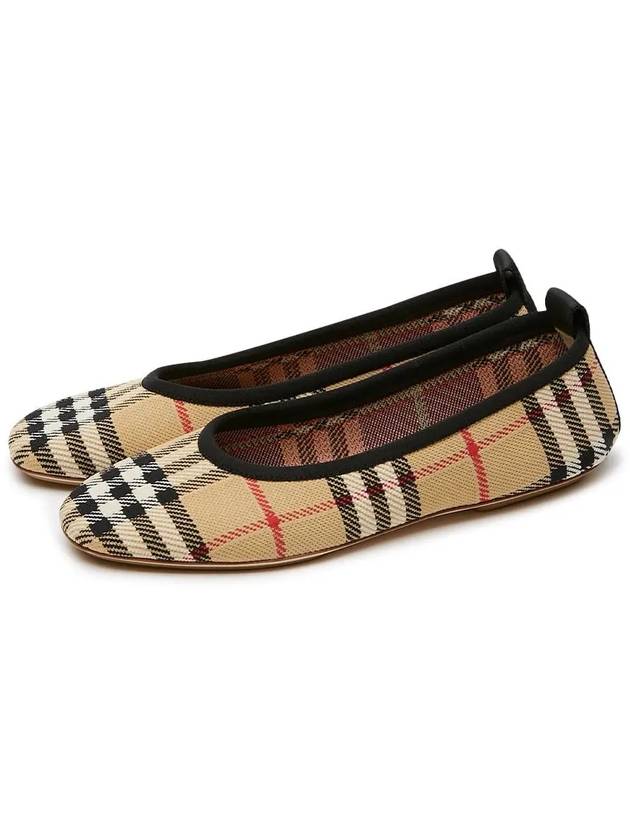 Vintage Check Ballerina Archive Beige - BURBERRY - BALAAN 4