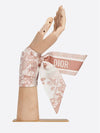 Women's Toile de Jouy Sauvage Micha Scarf Pink - DIOR - BALAAN.