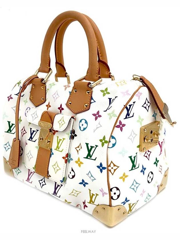 Multi White Speedy 30 - LOUIS VUITTON - BALAAN 2