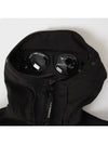 Men's Shell Goggles Hooded Jacket Black - CP COMPANY - BALAAN 5