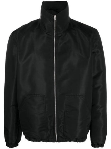 Men's Logo Pocket Zip-Up Jacket Black - ALEXANDER MCQUEEN - BALAAN 1