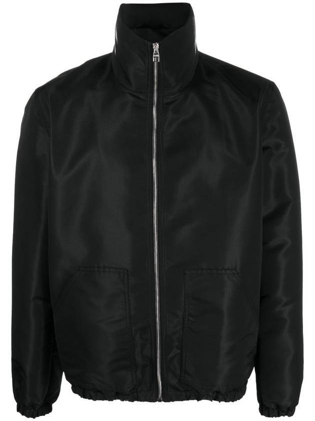 Men's Logo Pocket Zip-Up Jacket Black - ALEXANDER MCQUEEN - BALAAN 1