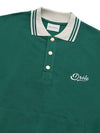 Drold Monsieur Men s Pocket Logo Embroidered Polo T Shirt Green PL111 CO001 FGN - DROLE DE MONSIEUR - BALAAN 3