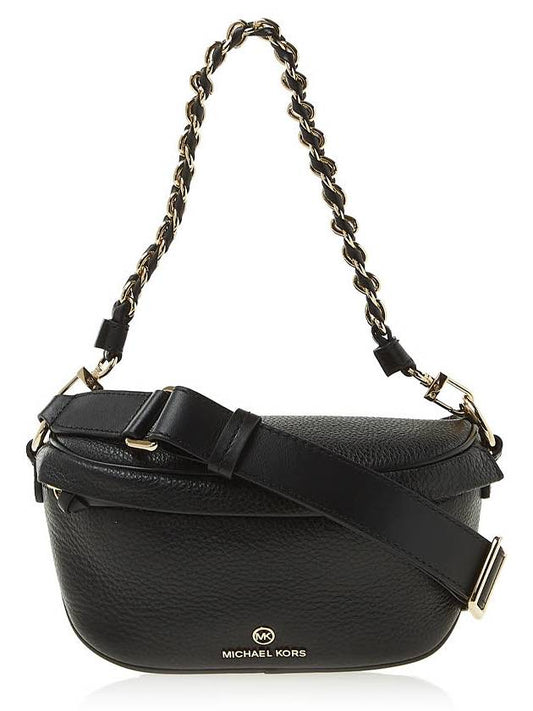 Slater Extra-Small Pebbled Leather Sling Pack Black - MICHAEL KORS - BALAAN 2