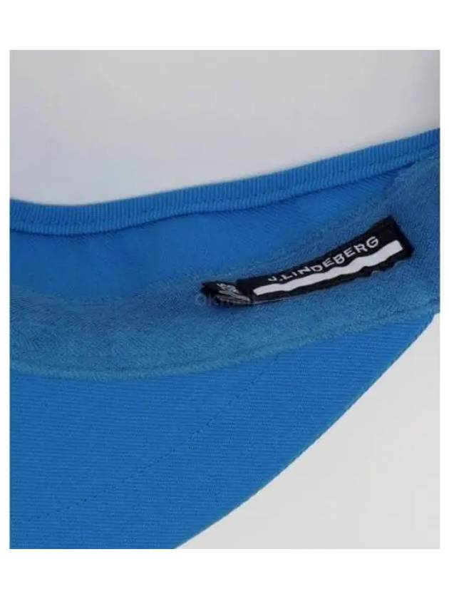 Viktor Embroidered Logo Visor Blue - J.LINDEBERG - BALAAN 2