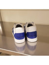 Velcro CT 02 Mid Top Sneakers Optic White Blue - CELINE - BALAAN 6