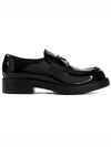 Patent Leather Loafers Black - PRADA - BALAAN 2