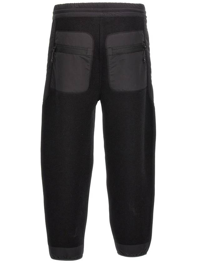 Men's Cotton Track Pants Black - MONCLER - BALAAN 3