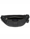 Warren Signature Canvas Belt Bag Black - COACH - BALAAN.