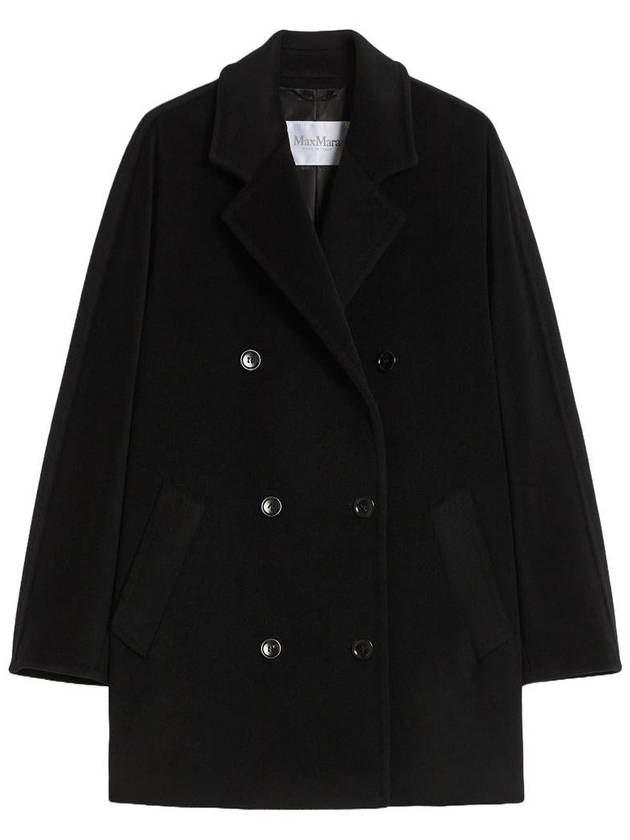 Revus Short Icon Double Coat Black - MAX MARA - BALAAN 2