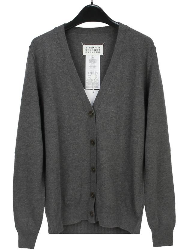 Eco Cashmere Loose Fit Cardigan Grey - MAISON MARGIELA - BALAAN 2