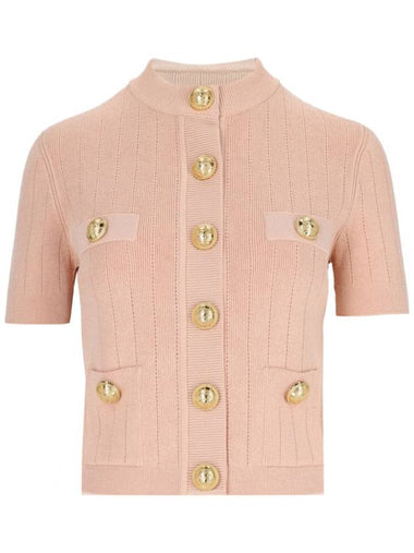 Balmain Sweaters Pink - BALMAIN - BALAAN 1