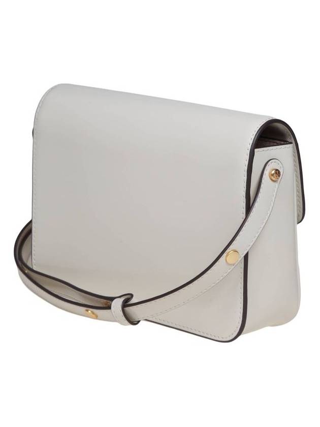 Robinson Spazzolato Convertible Logo Shoulder Bag White - TORY BURCH - BALAAN 4