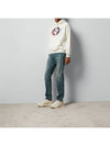 GG Interlocking Cotton Hoodie White - GUCCI - BALAAN 3