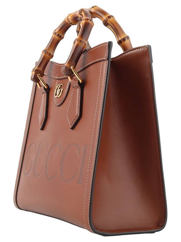 660195 Diana Bamboo Top Handle Tote Bag Small Strapless 34007Y 1 - GUCCI - BALAAN 2