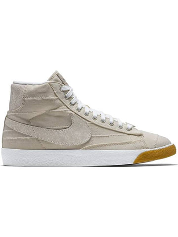 Blazer Vintage PRM QS High Top Sneakers White Grey - NIKE - BALAAN 1