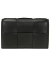 Intrecciato Flap Card Wallet Black - BOTTEGA VENETA - BALAAN 2