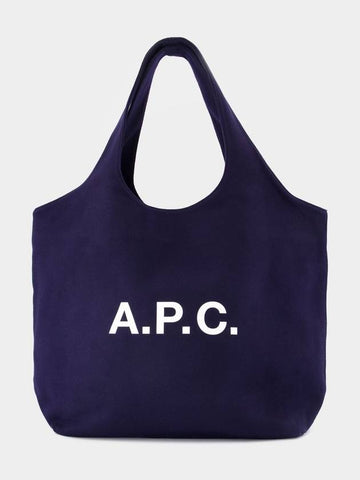 Tote Ninon - A.P.C. - Wool - Blue - A.P.C. - BALAAN 1