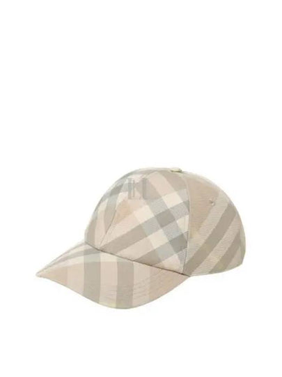 Check Ball Cap Beige - BURBERRY - BALAAN 2