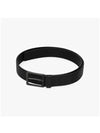 Intrecciato Leather Belt Black - BOTTEGA VENETA - BALAAN 4