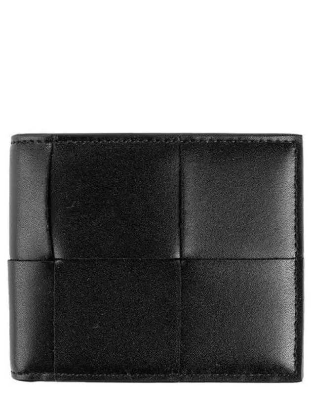 Intrecciato Half Wallet Black - BOTTEGA VENETA - BALAAN 2